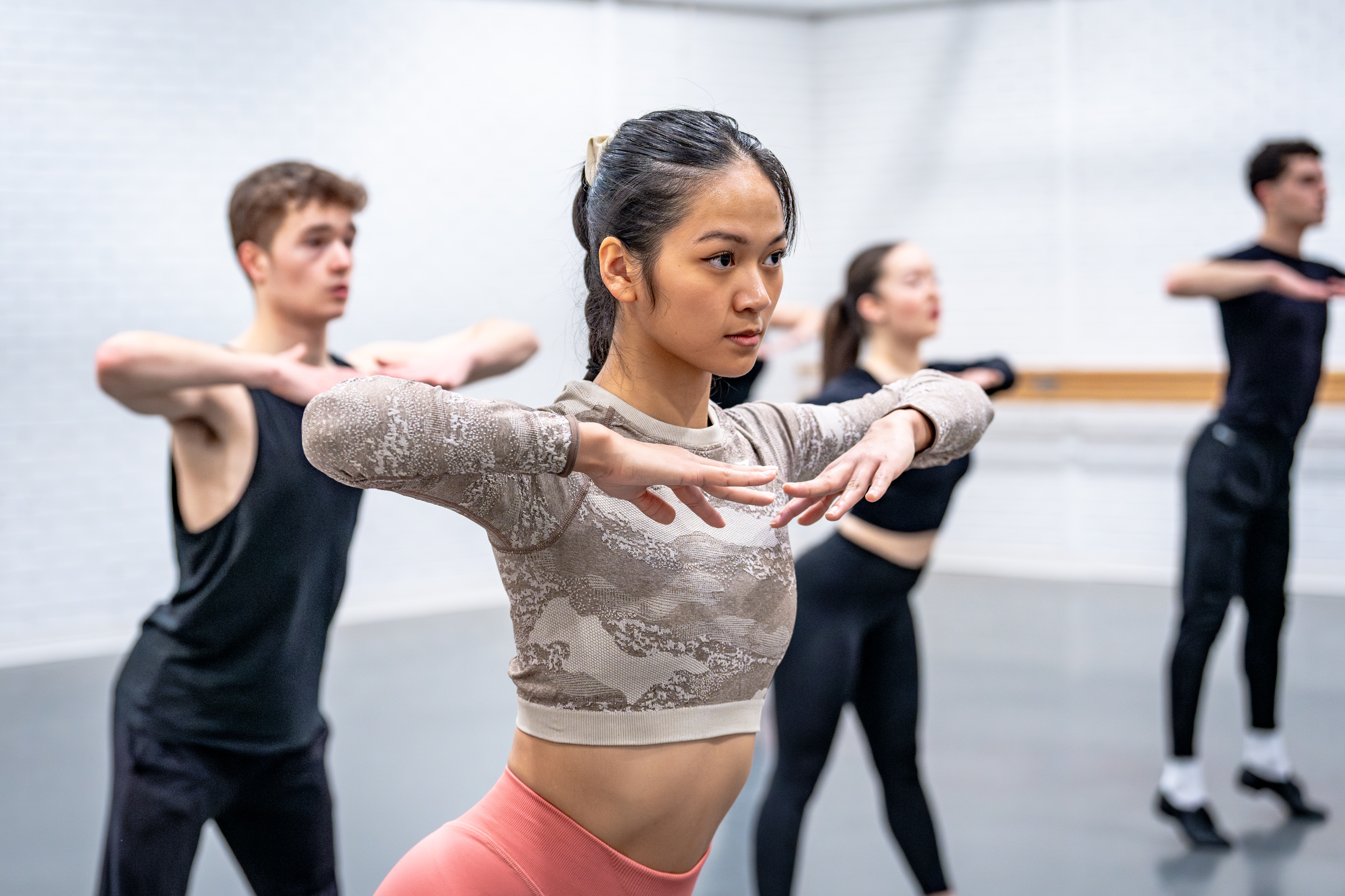 Evening dance class Jazz