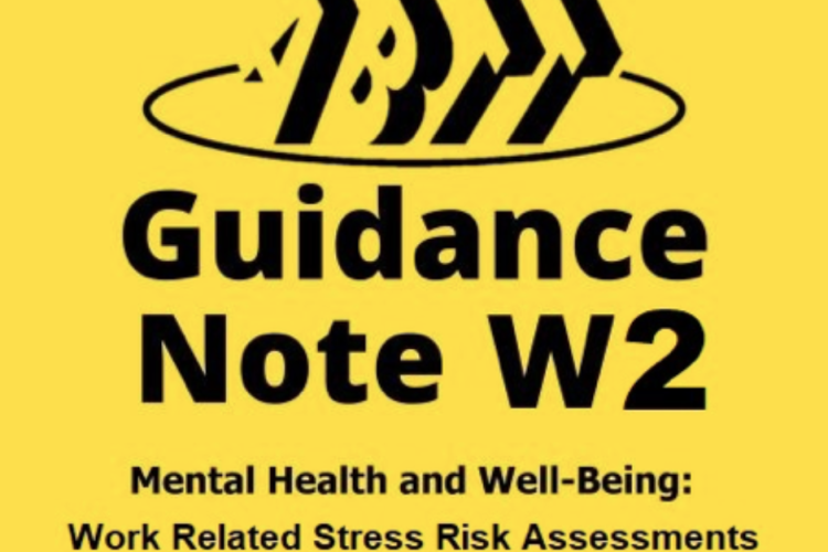 The Association of British Theatre Technicians (ABTT) launched Guidance Note. W2: Mental health and well-being in the workplace - A practical guide to conducting Stress Risk Assessments and creating well-being policies in November 2022